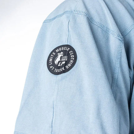Rag Top Eagle Hoodie Stonewashed Pique Jersey Legal Power
