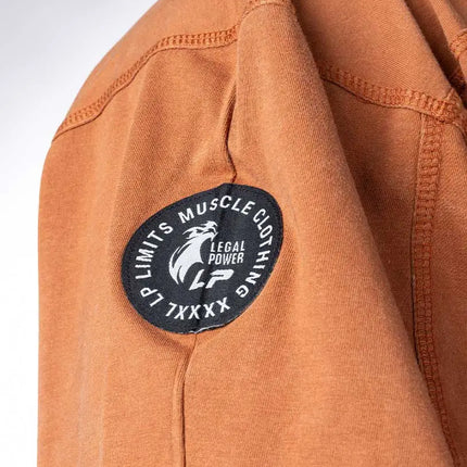 Rag Top Eagle Hoodie Stonewashed Pique Jersey Legal Power