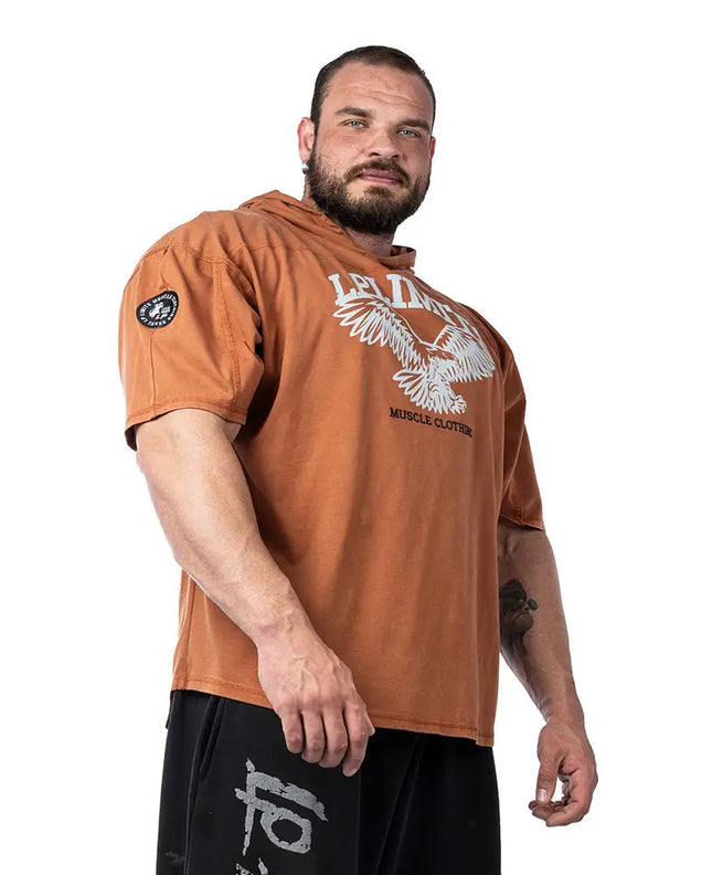 Rag Top Eagle Hoodie Stonewashed Pique Jersey Legal Power