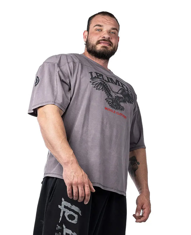 Rag Top Eagle Stonewashed Pique Jersey Legal Power