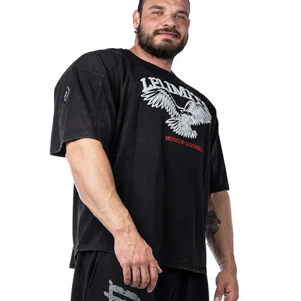 Rag Top Eagle Stonewashed Pique Jersey Legal Power