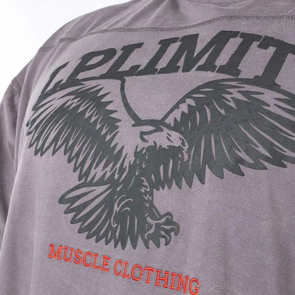 Rag Top Eagle Stonewashed Pique Jersey Legal Power
