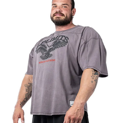 Rag Top Eagle Stonewashed Pique Jersey Legal Power