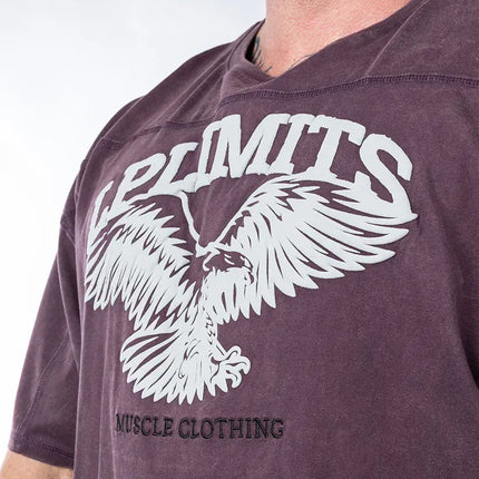 Rag Top Eagle Stonewashed Pique Jersey Legal Power