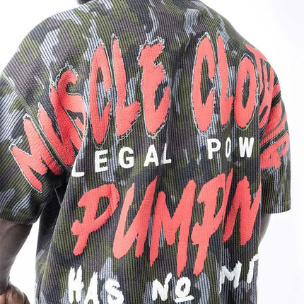 Rag Top Muscle Clothing Limited Edition Camo Boston Legal Power
