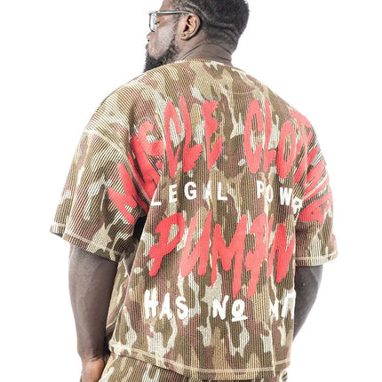 Rag Top Muscle Clothing Limited Edition Camo Boston Legal Power