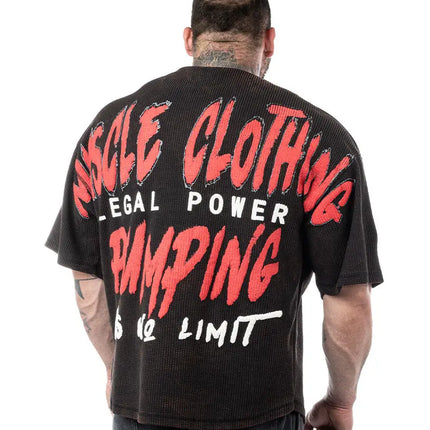 Rag Top Muscle Clothing Stonewashed Boston Legal Power
