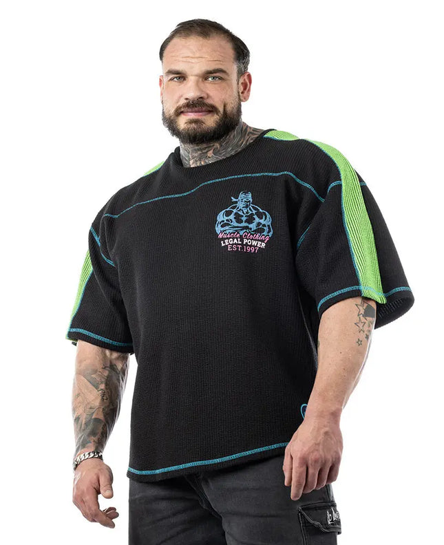 Rag Top Retro Muscle Clothing Boston Legal Power
