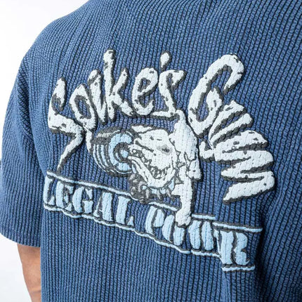 Rag Top Spikes Arcade Stonewashed Boston Legal Power