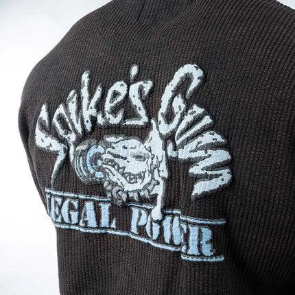 Rag Top Spikes Arcade Stonewashed Boston Legal Power