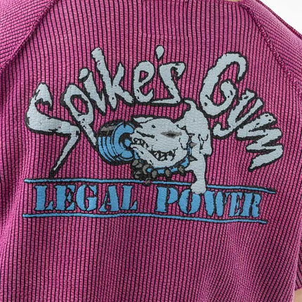Rag Top Spikes Magenta Stonewashed Boston Legal Power