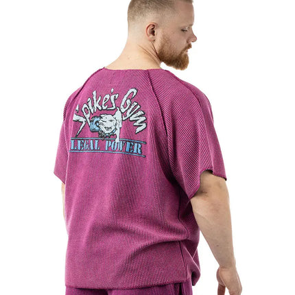 Rag Top Spikes Magenta Stonewashed Boston Legal Power