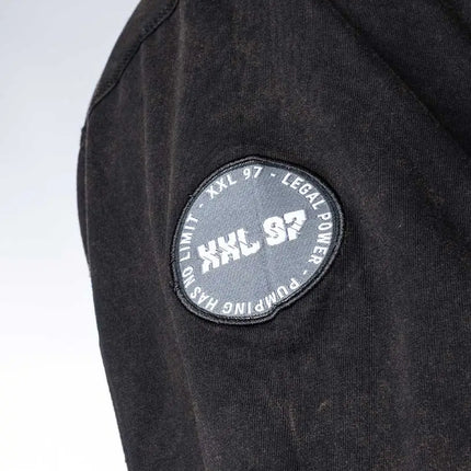 Rag Top XXL 97 Hoodie Stonewashed Pique Jersey Legal Power