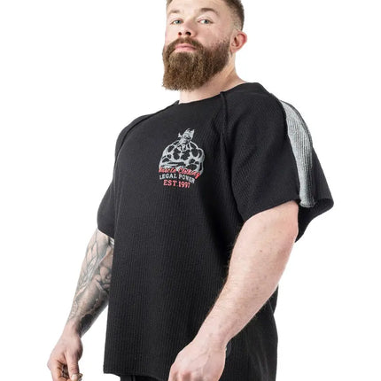 Raglan Oldschool Muscle Clothing Boston Legal Power