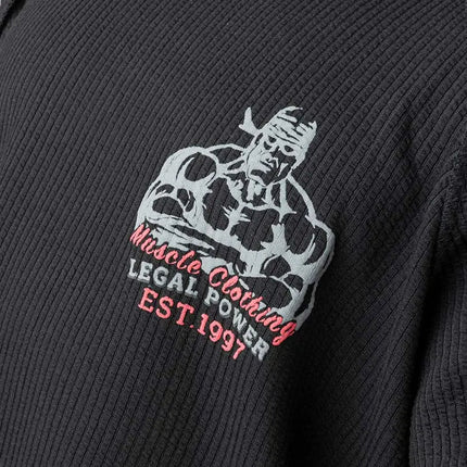 Raglan Oldschool Muscle Clothing Boston Legal Power