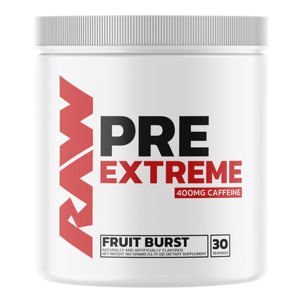 RAW Pre Extreme pré-workout Fruit Burst 360 g