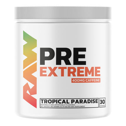 RAW Pre Extreme pré-workout Tropical Paradise 360 g