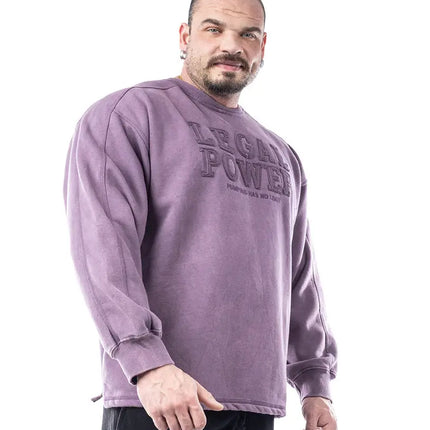 Sweater Legal Power Stonewashed brushed inside Ottomix