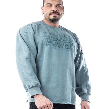 Sweater Legal Power Stonewashed brushed inside Ottomix
