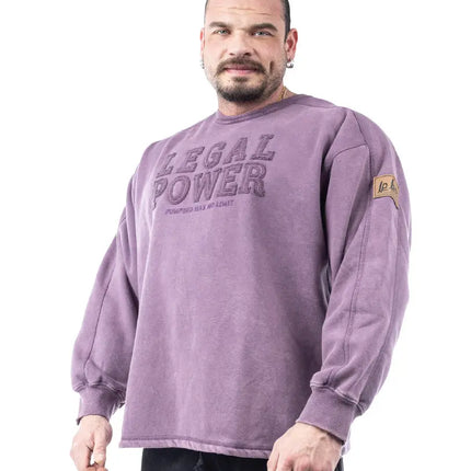 Sweater Legal Power Stonewashed brushed inside Ottomix