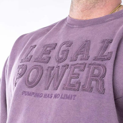 Sweater Legal Power Stonewashed brushed inside Ottomix