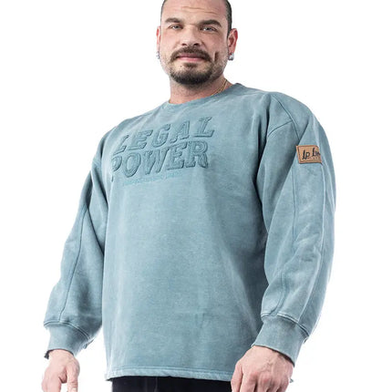 Sweater Legal Power Stonewashed brushed inside Ottomix