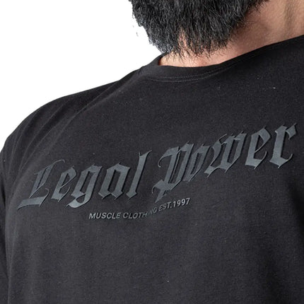 T-Shirt Legal Power Gotisch Single-Jersey