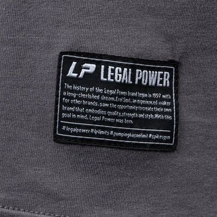 T-Shirt LP LIMITS Embossed Single-Jersey Legal Power