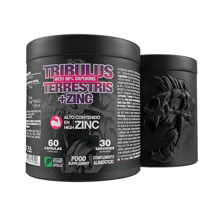 Complément Tribulus Terrestris + Zinc pour la masse musculaire et la croissance musculaire