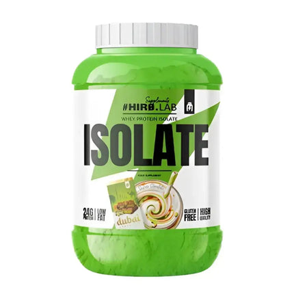 Whey Isolate 1800g HIRO.LAB saveur chocolat-dubai – protéine isolate haute pureté